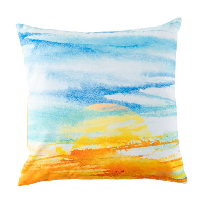 Ocean Breeze Outdoor Square Toss Cushion