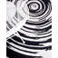 Tapis noir en coton tressé à la main Ovhoros-680696593