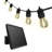 43ft. 20 LED Bulbs Solar String Lights