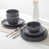 Gris mat noir