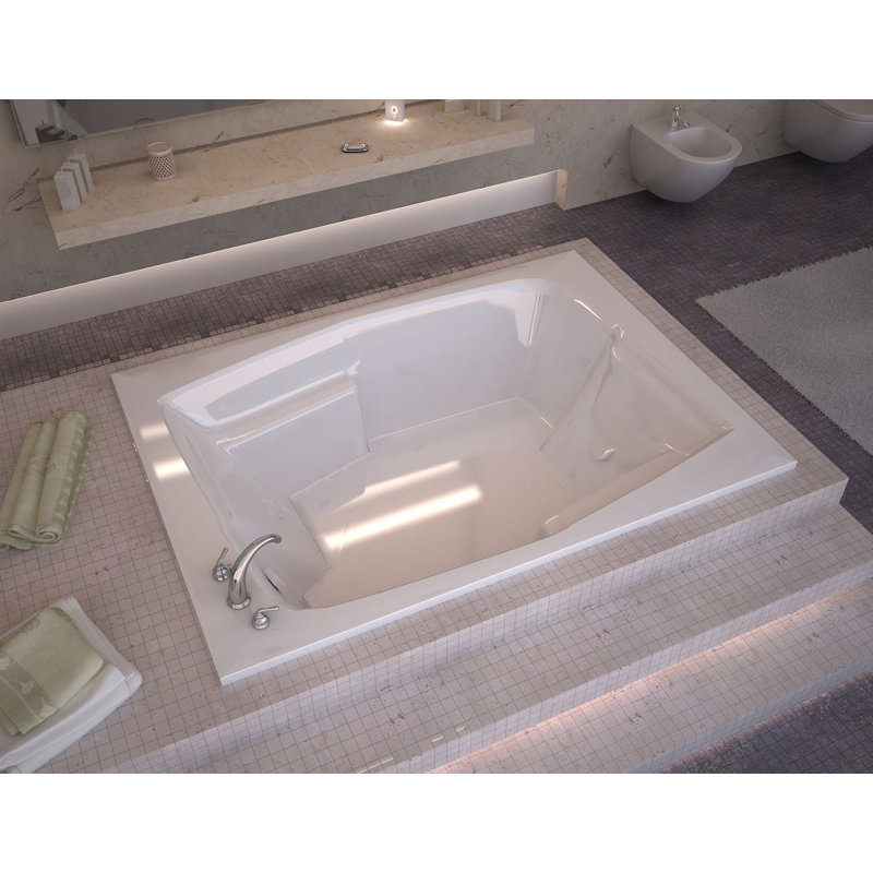 Baignoire de trempage encastrés 72 "x 54" St. Nevis