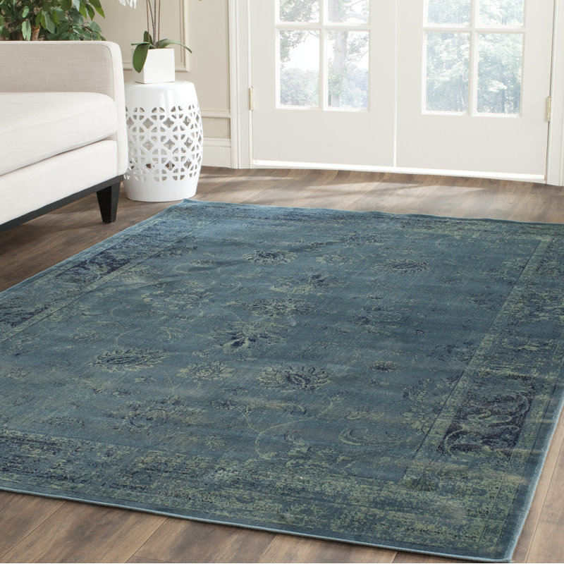 Drumcrow Oriental Viscose Area Rug, Rectangle 160 x 229 cm