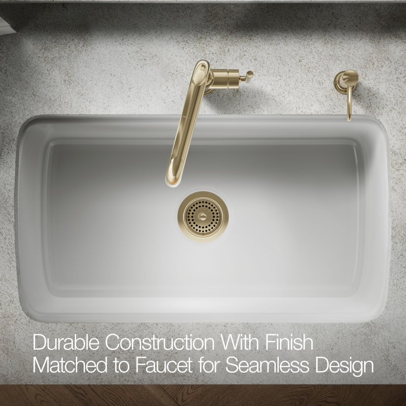 Duostrainer Sink Strainer, Less Tailpiece, Vibrant French Gold