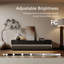 Meuble télé Mid-Century moderne avec lumière DEL, entièrement assemblé-531049362-531049373