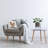 Stupell Industries Neutral Chicken on Beige Design by LSR Design Studio Throw Pillow