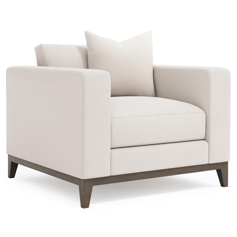 Noel 40" Wide Armchair, Portobello, Cream Boucle 1273-002