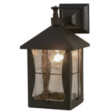 1 - Light Outdoor Wall Lantern