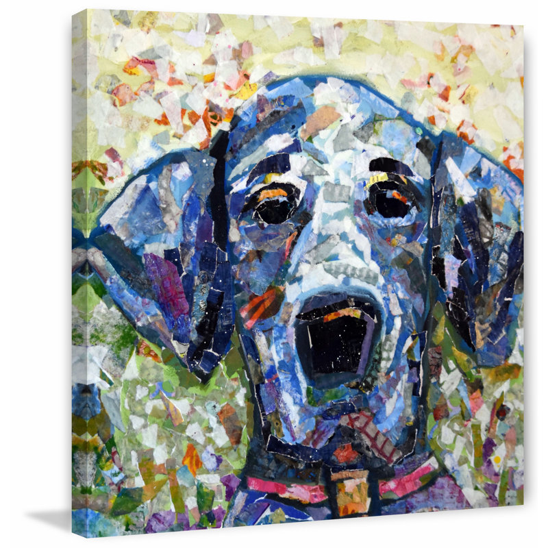 " Adoptez-Moi " by Michelle Rivera, 18" H x 18" W x 1.5" D