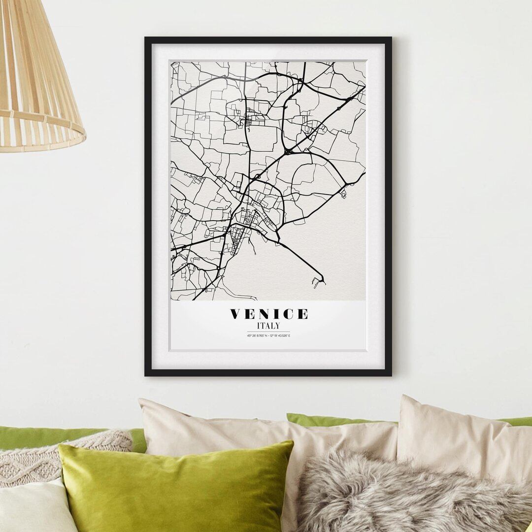 Poster Venice Map