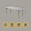 Demi-table pliante en plastique Frank-103688048