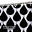 Rideau de douche avec 12 crochets Water-2117258356