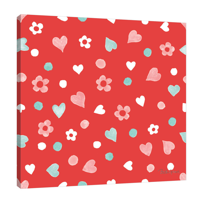 «Paws Of Love Motif IIC», toile tendue par Beth Grove, H 18 po x l 18 po x P 1,5 po