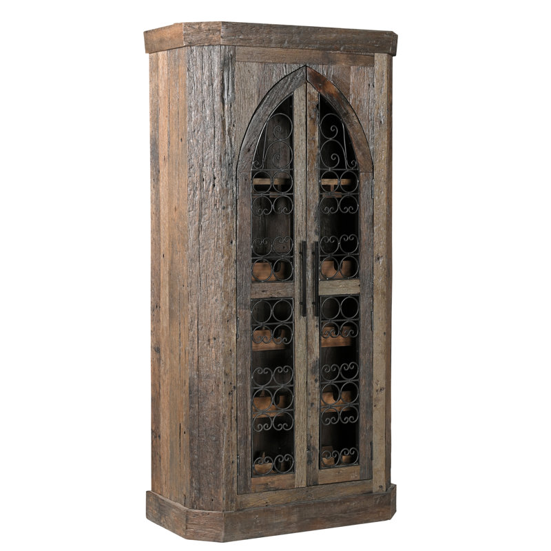 Durias 36'' Solid Wood Bar Cabinet