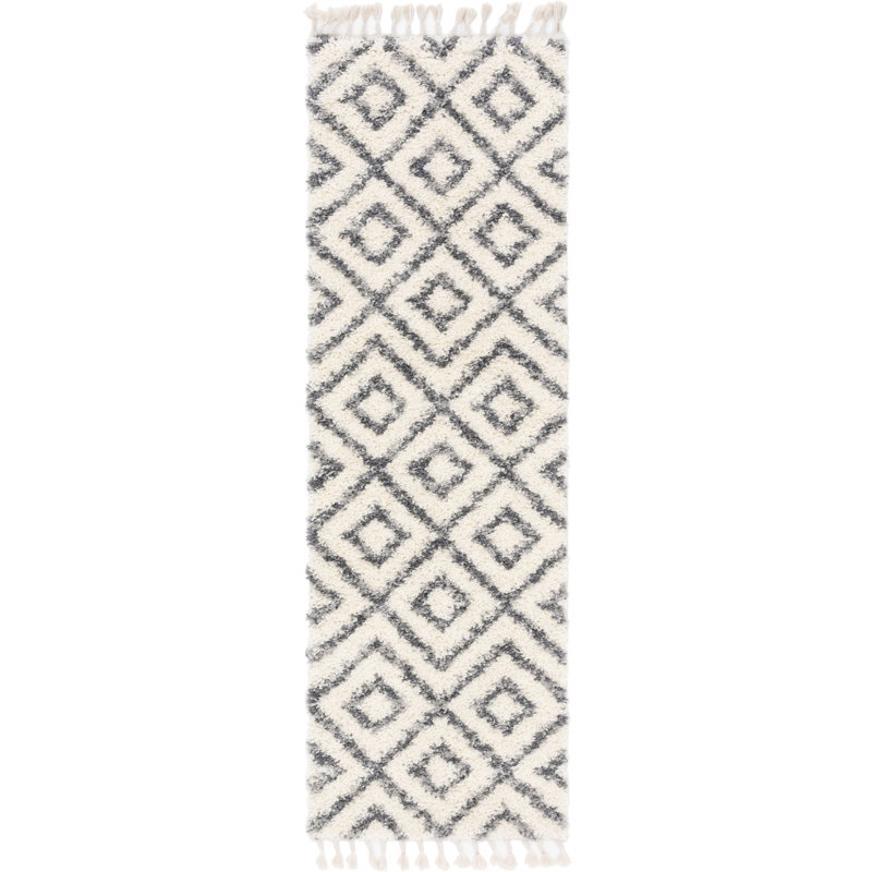 Mitzy Geometric Indoor Rug, Runner 2'7" x 8'2"