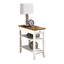 Carbin End Table with Drawer and Shelves-382553671