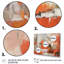 Impression sur toile «Orange Minimalims Enchantment II»-88516008-88516015