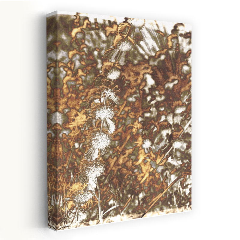 Art contemporain abstrait naturel mixte, H 24 po x l 16 po