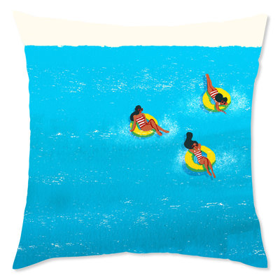  Housse et insert de coussin de natation carré
