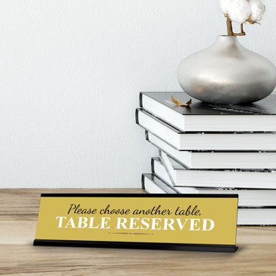 Veuillez choisir une autre table