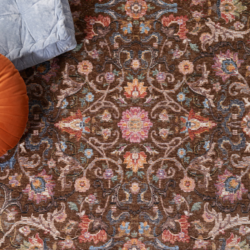Crimson Performance Oriental Rug, Rectangle 4' x 6'