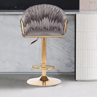 Tabouret de bar pivotant 32,28 po Reesha