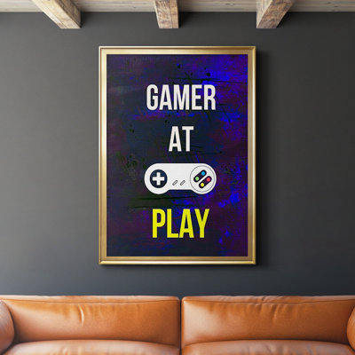 Gamer At Play VI - reproduction de cadre photo