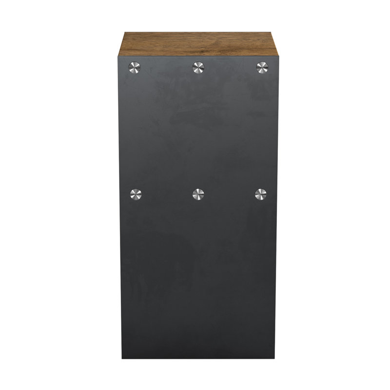 Solid Wood Top End Table