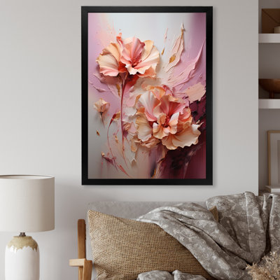 Orchidée élégante, rêve sur toile