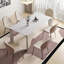 Table de salle à manger moderne, simple et légère de luxe-3078884
