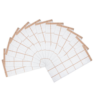 Serviettes de cuisine Cook's Lin 100% coton 15 x 25 (paquet de 12)