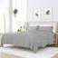 Ensemble de draps en microfibre à rayures Simply Soft-1251631213-1251828293