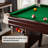 Solid Wood Folding 6.5'Pool Table-130161170