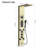 5-way Diverter Rainfall Shower Tower Panel System with Rainfall Shower Head and Shower Wand Shower Tower in-92331027