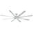 Hydra 8 - Blade Indoor/Outdoor LED Smart Ceiling Fan With Wall Control and Light Kit Included, Works With Alexa and iOS or Android App-32650310-32650311