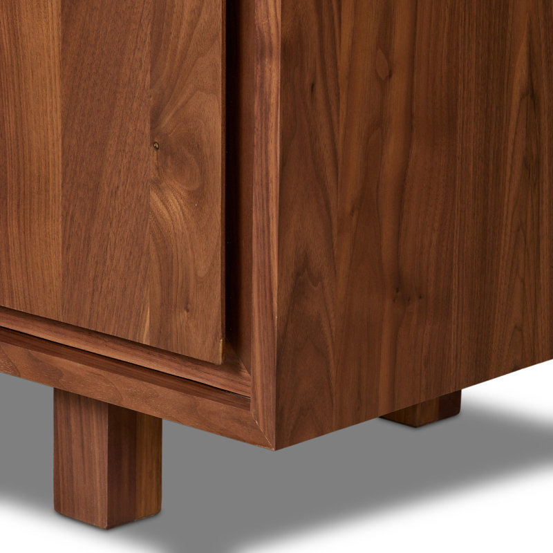 Stafford Media Console-Walnut Natural