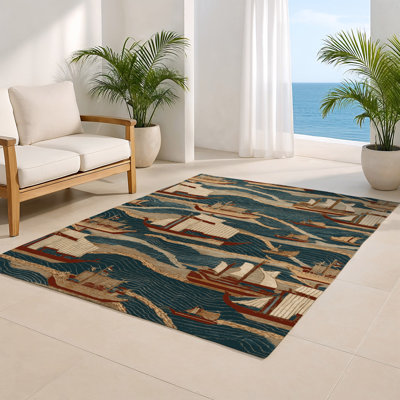 Tapis noir intérieur et extérieur ArtDeco