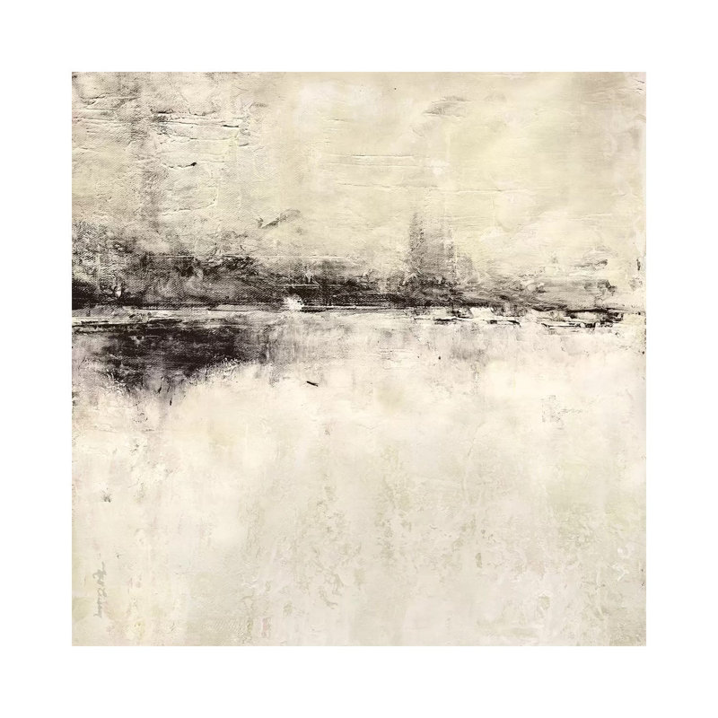 Reflection In Ebony Square by Marie Elaine Cusson - Wrapped Canvas Gallery-Wrapped Canvas Giclée, 30.48 cm H x 30.48 cm W
