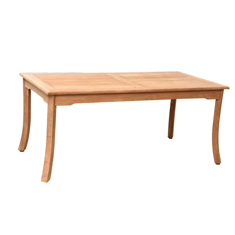 Ensemble repas 7 pièces teck Gibb