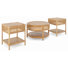 Cynequa Square End Table 3 Piece Living Room Set