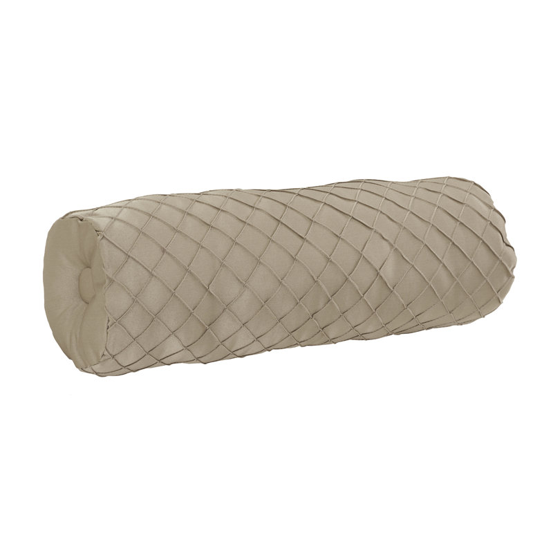 Coussin décoratif avec traversin Potenza, Sable