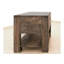 Nature 35cm W Solid Wood Bedside Table