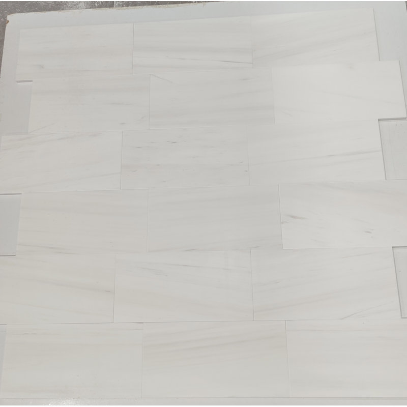 6x12 BIANCO V. DOLOMITE HONED & EASED