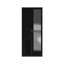Brendle 2 Door Mirror Wardrobe - High Gloss Finish, Soft Close Doors, Full-Length Mirror, Polished Metal Handles-301290180
