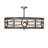 30" Wide Horseshoe Semi-Flushmount