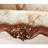 European-style solid wood bedroom bench Fabric Upholstered Storage Bench