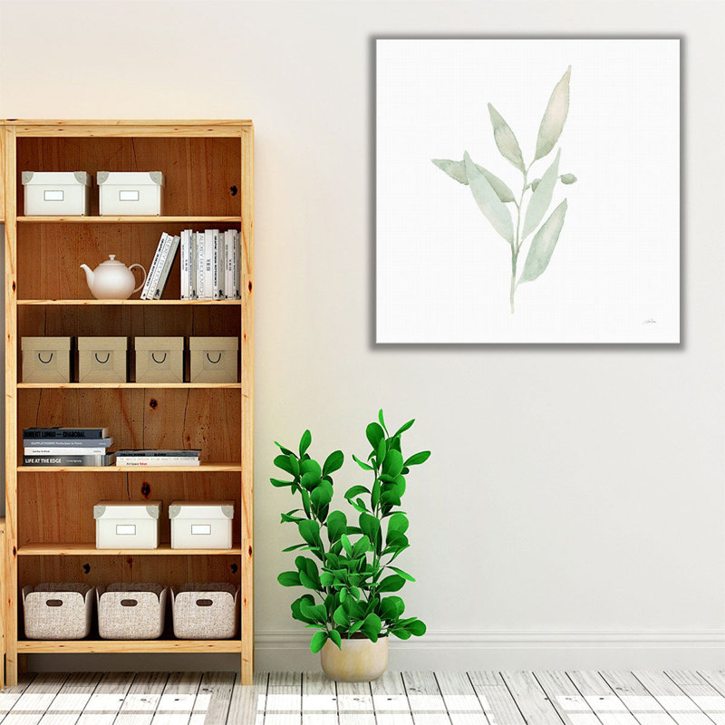 Sage II - reproduction d'art sur toile, H 12 po x l 12 po