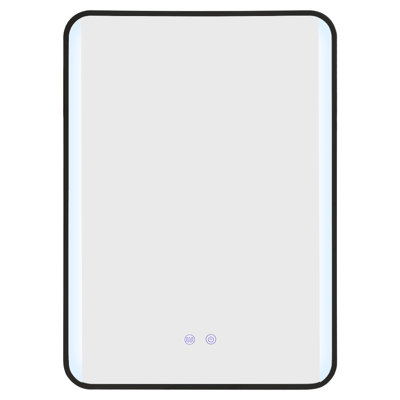 Asterio Metal Rectangle Wall Mirror
