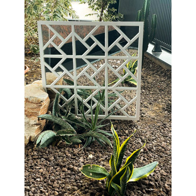 Galesville Wood Flat Wall Mirror