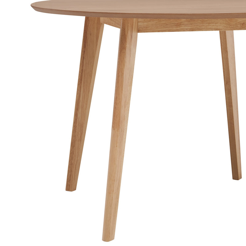 Larsen Rubberwood Dining Table, Diameter : 105cm