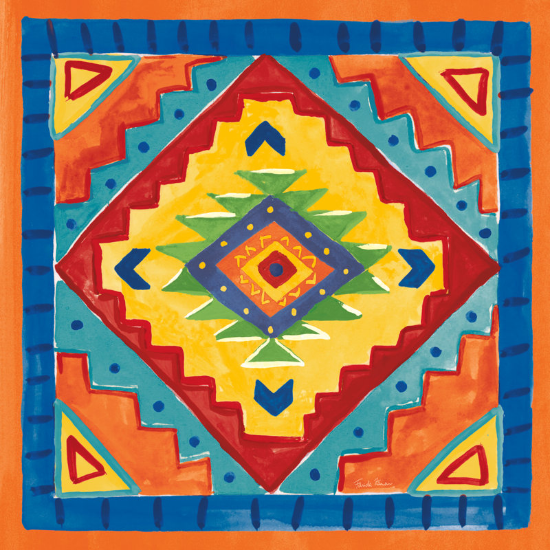 «Loto beaucoup» jaune par Farida Zaman - impression, H 30 po x l 30 po, Toile tendue